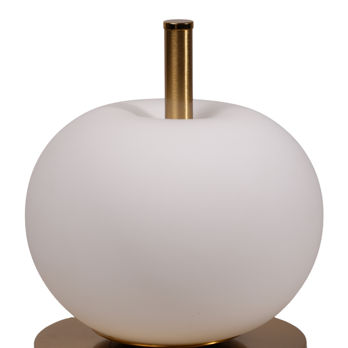 Tafellamp “LUMO Apple” – Elegant Sculpturaal Lichtobject