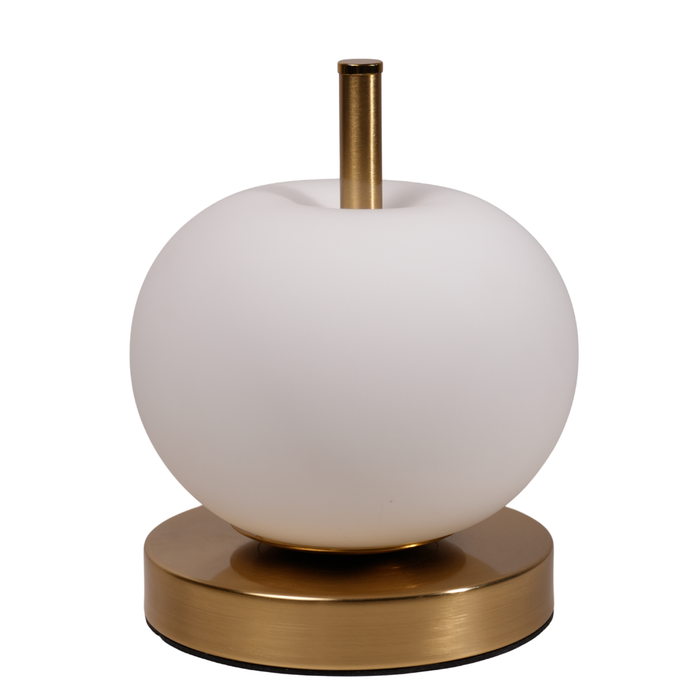 Tafellamp “LUMO Apple” – Elegant Sculpturaal Lichtobject