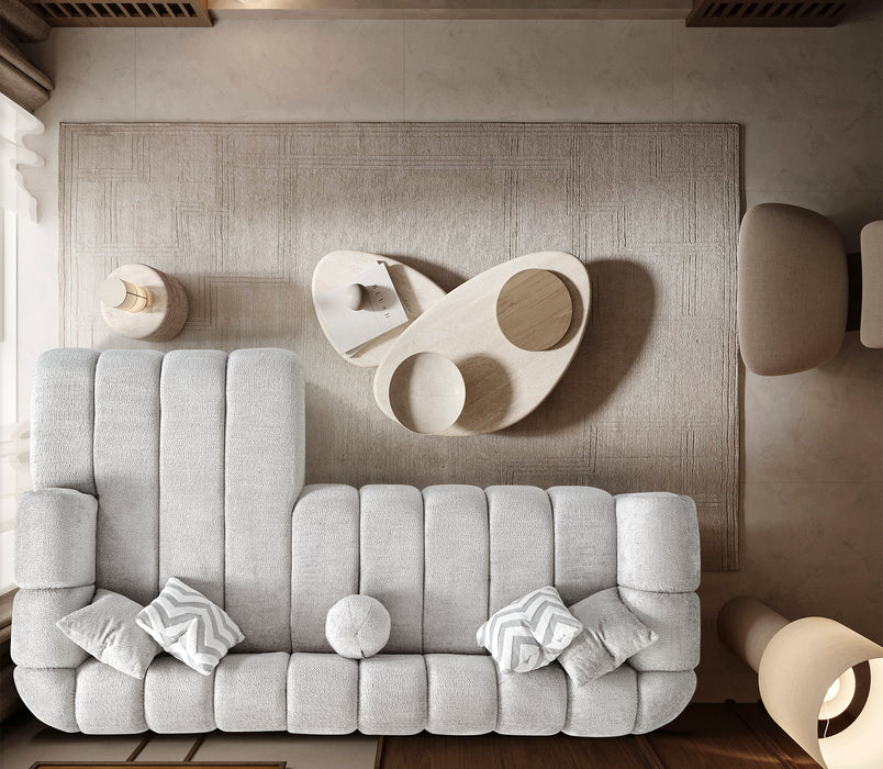 Luxe Hoekbank – 290 x 160 cm – Modern Design in Bouclé Stof