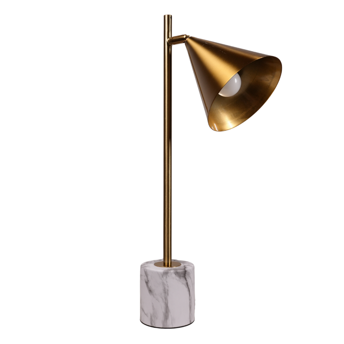 LUXE TAFELLAMP – MARMER Lamp; GOUD VOOR EEN STIJLVOL INTERIEUR