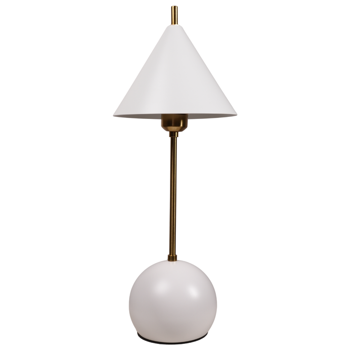 Japandi Stijl Tafellamp – Minimalistisch Design in Zwart en Wit