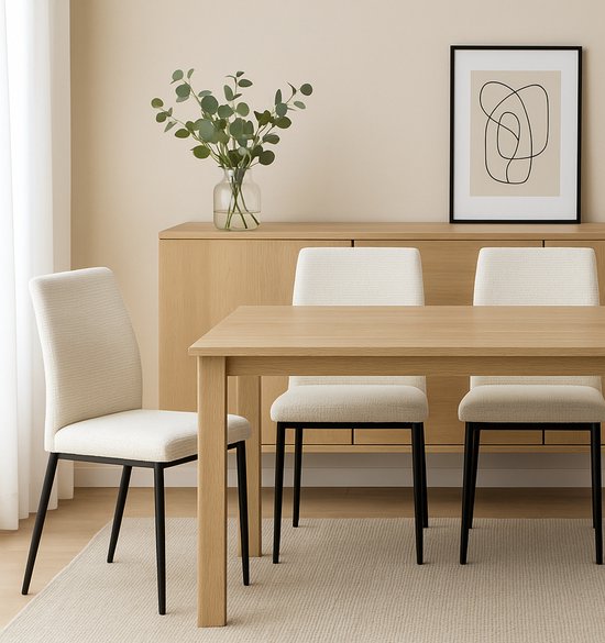 Renzo – Minimalistische eetkamerstoel