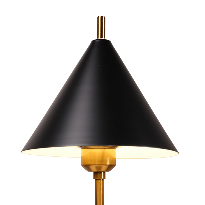 Japandi Stijl Tafellamp – Minimalistisch Design in Zwart en Wit