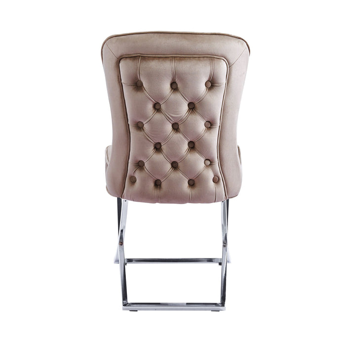 Monaco Velvet Eetkamerstoel – Luxe met Klassiek Karakter