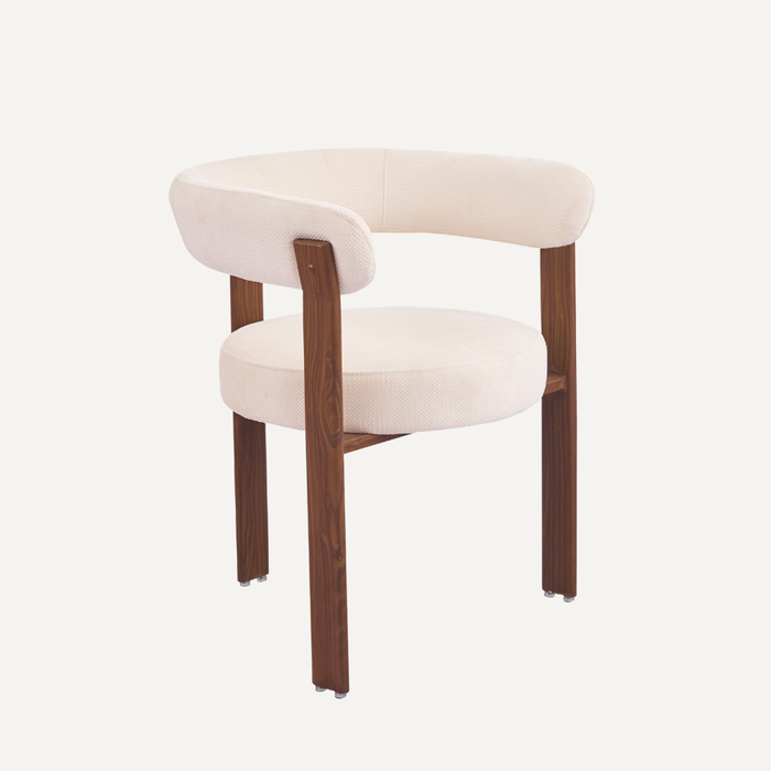 Serano Armstoel – Zacht Design met Luxe Houten Frame