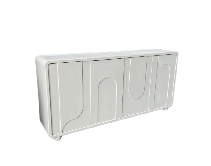 NEW ORGANIC BUFFET 180 × 40 × 85 – Stijlvol Dressoir met Organisch Design