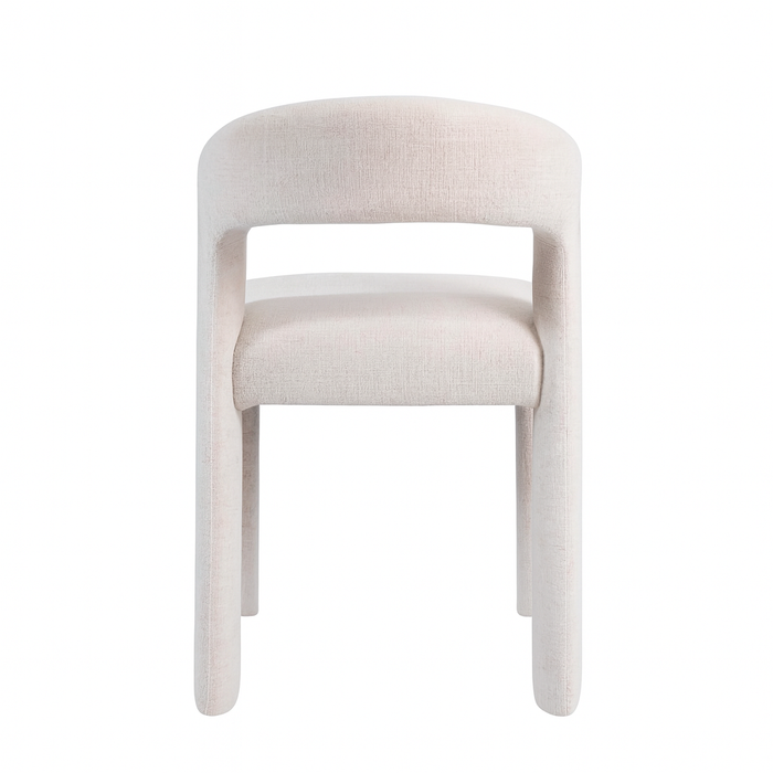 Eleni - Designstoel in gebogen vorm