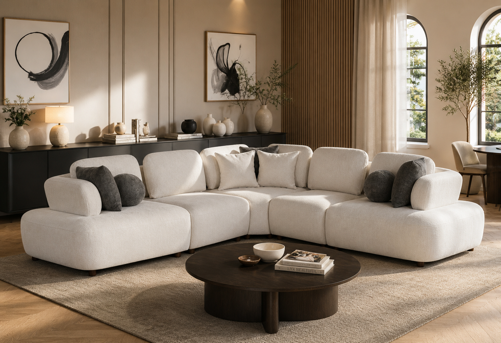 Verona Lounge – Modulair Comfort met Elegante Vormgeving