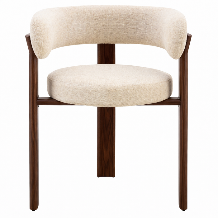 Serano Armstoel – Zacht Design met Luxe Houten Frame