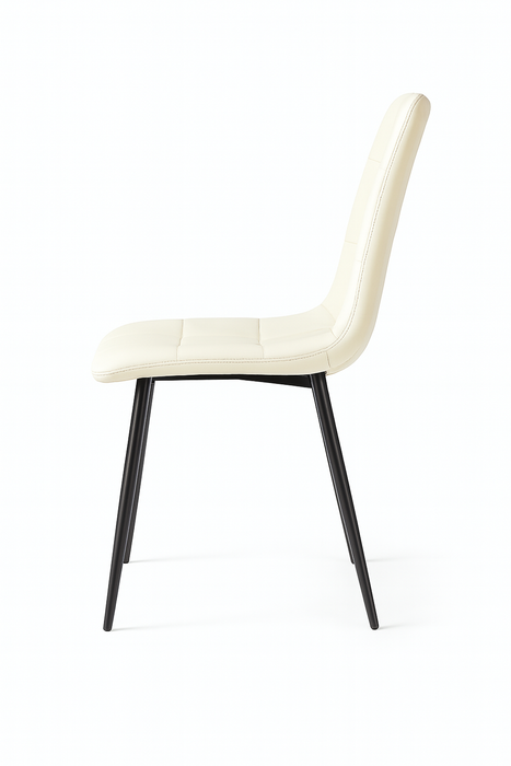 Lerio – Eetkamerstoel met gestikte rugleuning