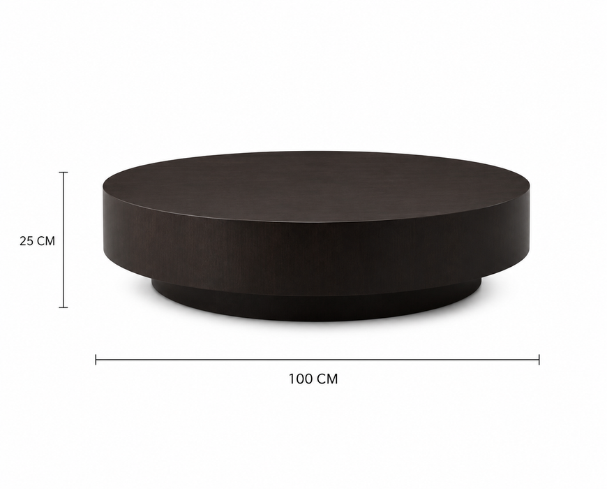 Japandi Salontafel rond