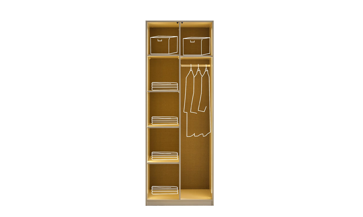 Infinity Kast B3 Binnenkant met Planken en Roede
