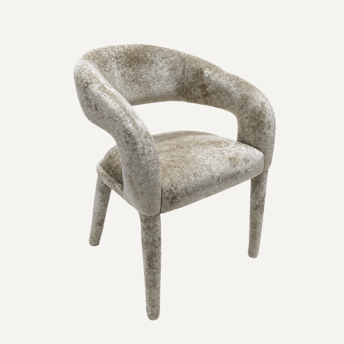 Lumière Stoel – Crème Bouclé