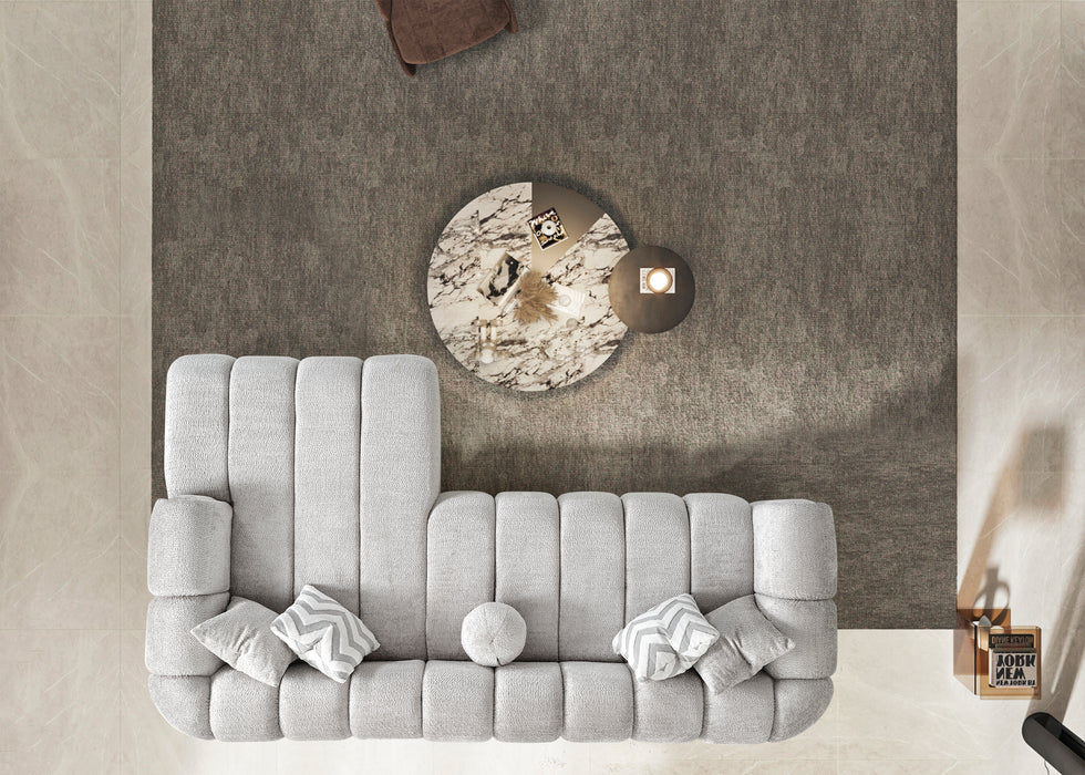 Luxe Hoekbank – 290 x 160 cm – Modern Design in Bouclé Stof