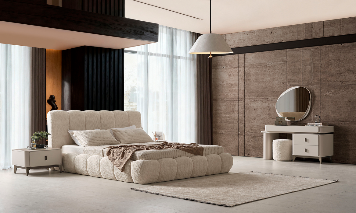 Aura Soft Bedroom – Luxe, Rust en Comfort in Perfecte Harmonie
