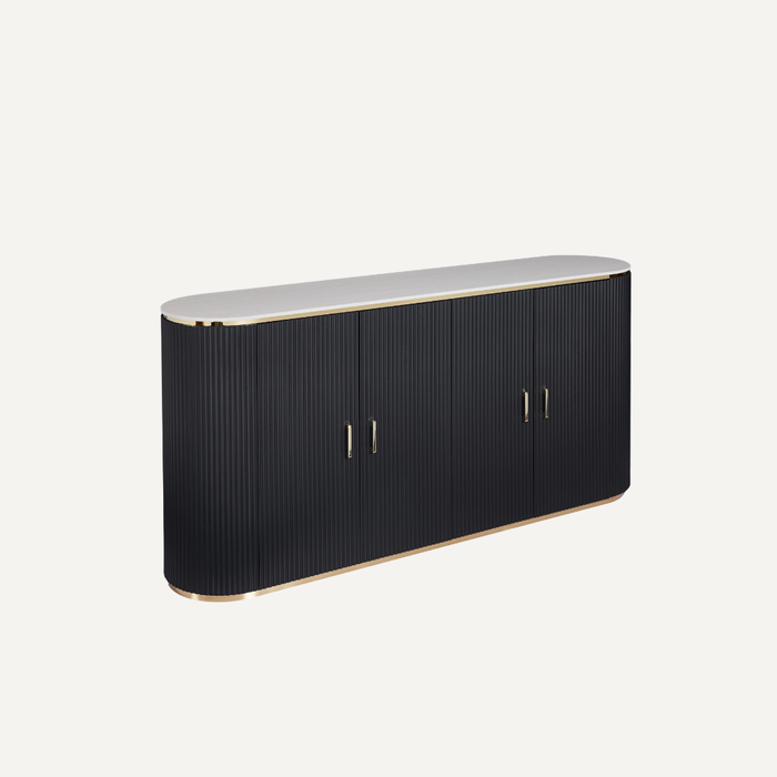 Aurelio Noir Luxe Buffetkast