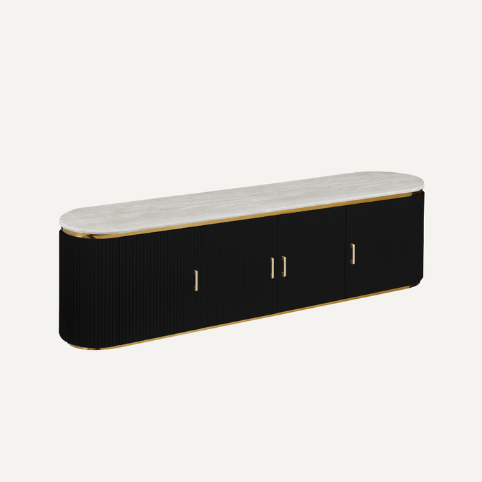 Aurelio Noir Luxe TV-kast