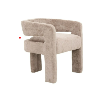 Onix Chair - Organisch Japandi Design in Bruin, Taupe of Crème