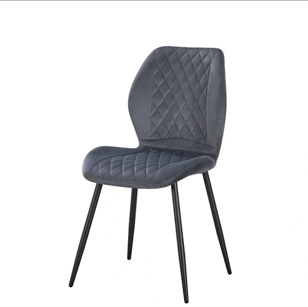 Marvello - Luxe eetkamerstoel met ruitstiksel