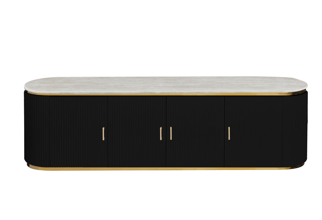 Aurelio Noir Luxe TV-kast