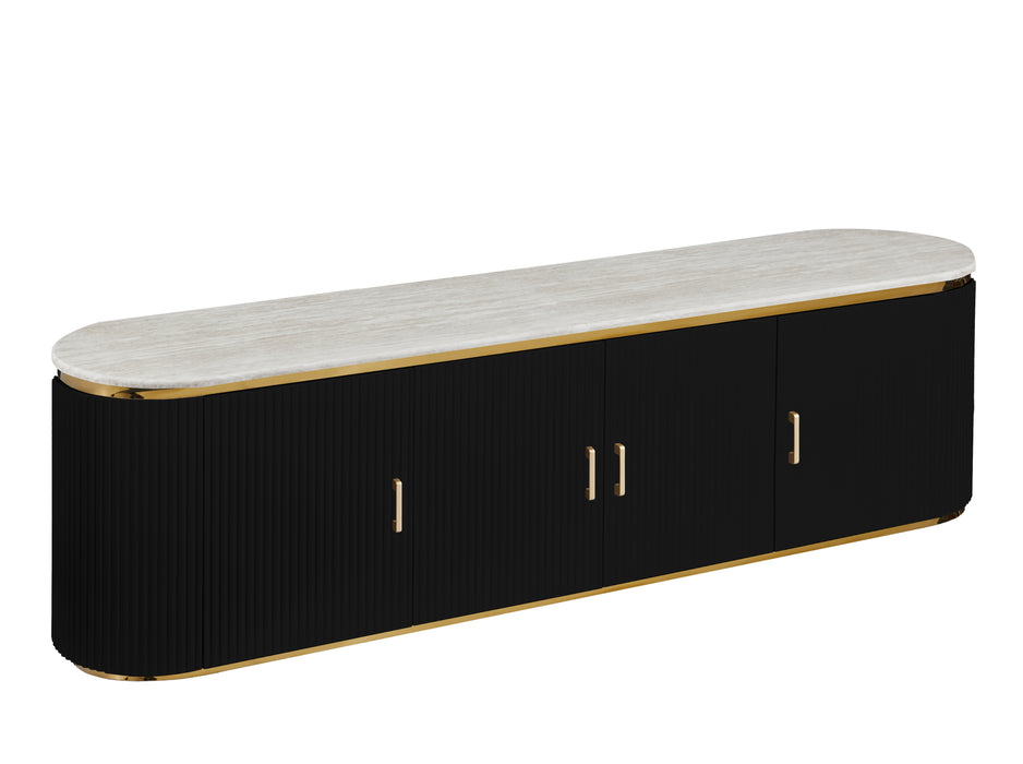 Aurelio Noir Luxe TV-kast