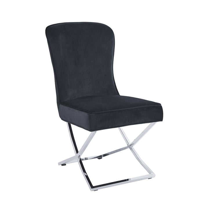 Monaco Velvet Eetkamerstoel – Luxe met Klassiek Karakter