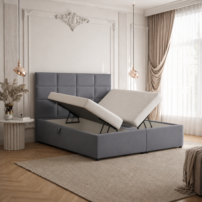 Mars Bed met Matras en Opbergruimte