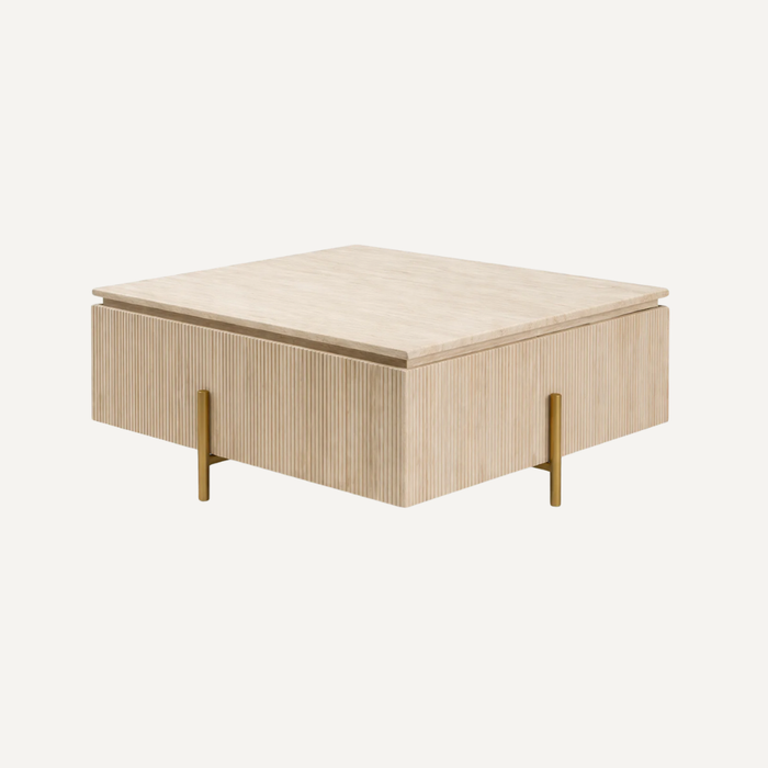 Salontafel carre  – Kennedy cream