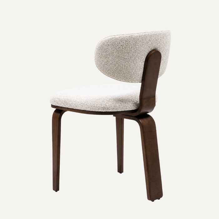 Stockholm Eetkamerstoel – Bouclé Crème