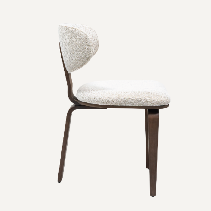 Stockholm Eetkamerstoel – Bouclé Crème
