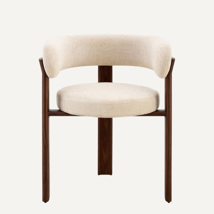 Serano Armstoel – Zacht Design met Luxe Houten Frame